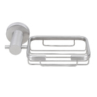 Saboneteira de Parede para Banheiro Aço Inox Escovado Prática Stoc