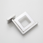 Saboneteira de Parede Banheiro Aço Inox Vidro