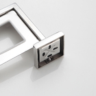 Saboneteira de Parede Banheiro Aço Inox Vidro