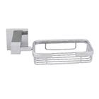 Saboneteira de Parede para Banheiro Metal Cromada Square Stoc