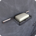 Saboneteira De Parede Para Banheiro Cromado Empire