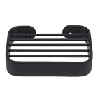 Saboneteira de Parede Retangular Metal Ronda Black Fani