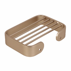 Saboneteira de Parede Retangular Metal Ronda Blush Fani