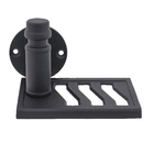 Saboneteira de Parede Simon Preto Sensea