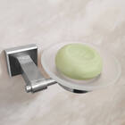 Saboneteira De Parede Suporte Porta Sabonete Prateleira Vidro