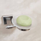 Saboneteira De Parede Suporte Porta Sabonete Prateleira Vidro