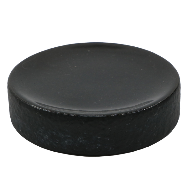 Saboneteira de Pia para Banheiro Cerâmica Preto Pedra Oikos