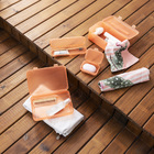 Saboneteira de Plástico Laranja Personal Coza