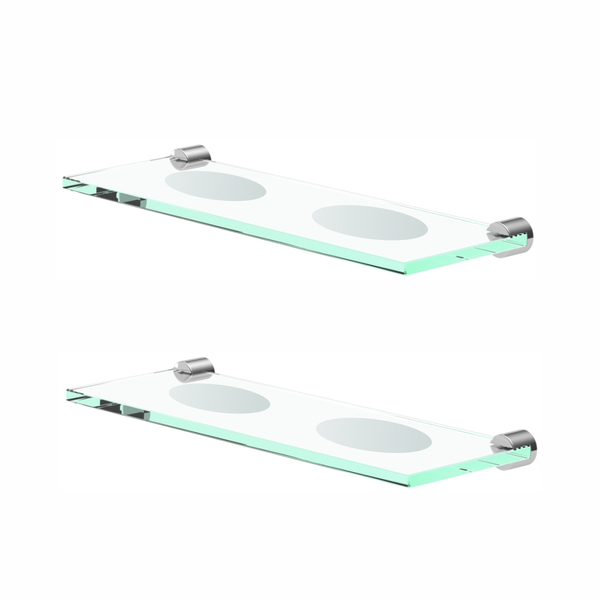 Saboneteira Dupla Em Vidro (kit 2 Peças) Slim 519ls2 Grego