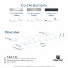 Saboneteira Dupla Suporte Vidro Para Banheiro Fenda Alto Bril