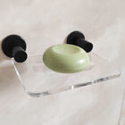 Saboneteira Em Aço Inox Preta Suporte Porta Sabonete De Pared