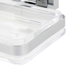 Saboneteira em Aço Inox Vaccum Quadro Wenko