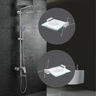 Saboneteira Em Vidro Porta Sabonete Classic 605cl Grego Metal