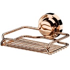 Saboneteira Fixação A Vacuo Rose Gold Future 4053rg