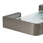 Saboneteira Grafite Escovado em Metal Essence Fani