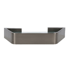 Saboneteira Grafite Escovado em Metal Essence Fani