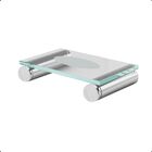 Saboneteira Inox Patmos Prata Escovado Acetinado