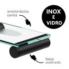 Saboneteira Inox Patmos Preto Acetinado