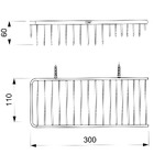 Saboneteira Institucional Dupla Cromado Celite