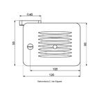 Saboneteira - Like Square