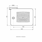 Saboneteira - Like Square