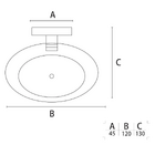 Saboneteira Linha Bridi Italy Line