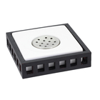 Saboneteira Branca e Madeira Escura Fudji Importado