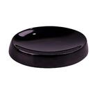 Saboneteira Oval Preto
