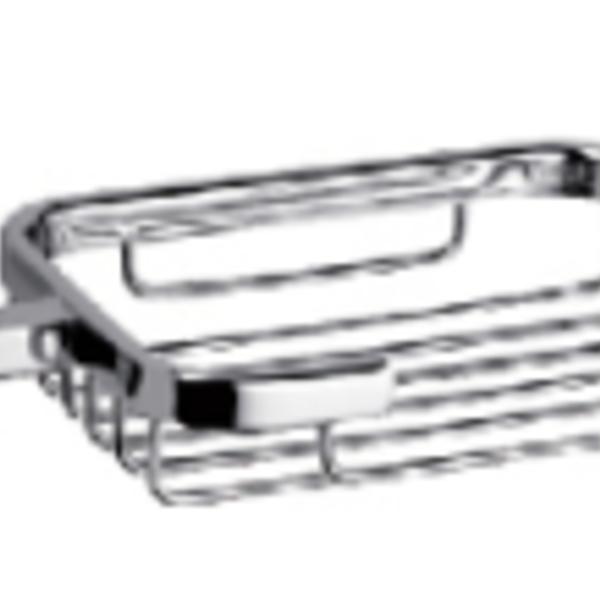 Saboneteira Para Banheiro Aço Inoxidável Cromado Linha Paris