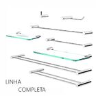 Saboneteira Para Banheiro e Box Orion Metal Cromado Polido