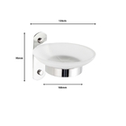 Saboneteira Para Banheiro Porta Sabonete Aço Inox Polido