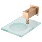 Saboneteira Parede Bella Champanhe Fani