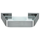 Saboneteira Parede Essence Grafite Escovado Fani