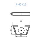 Saboneteira Parede Essence Ouro Velho Fani