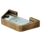 Saboneteira Parede Essence Ouro Velho Fani