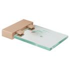 Saboneteira Parede Horus Champanhe Fani