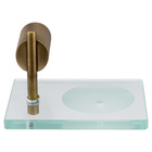 Saboneteira Parede Lunna Ouro Velho Fani