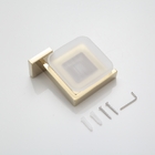 Saboneteira Parede Luxo Dourado Banheiro Gold Aço Inoxidável