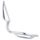 Saboneteira Parede Metal Oval Atacama Prata