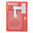 Saboneteira Parede Metal Retangular Athena Prata