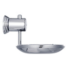 Saboneteira Parede Metal Redonda Nautica Incolor