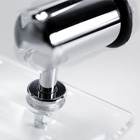 Saboneteira Parede Metal Quadrada Oggi Branco