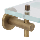 Saboneteira Parede em Metal Ouro Velho Agata/Tusne Fani