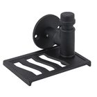 Saboneteira Parede Metal Preto Living Fani