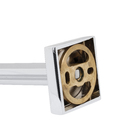 Saboneteira Parede Metal Quadrada Polo Deca