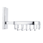 Saboneteira Parede Metal Retangular Santiago Prata