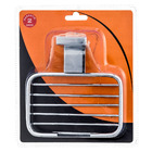 Saboneteira Parede Metal Retangular Santiago Prata