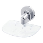 Saboneteira Parede Metal Oval Stylo Cristal