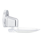 Saboneteira Parede Metal Oval Stylo Cristal