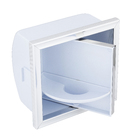 Saboneteira Parede Plástico e Metal Quadrada Cris-Square Cris Metal